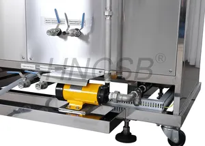 Ultrasonic Degreaser Industry Ultrasonic Vapor Degreaser Cleaning Machine With Dry And Solvent Recycle System