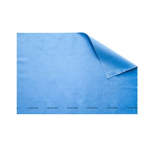 Paño de Limpieza de Microfibra Zofin 40cmx60cm 100 Unidades, Toalla Industrial para Vidrios de Automóviles, Azul, Personalizable - Product Image 2