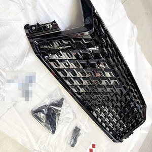 Protector de Parachoques Delantero para Mitsubishi Xpander 2020-2022, Plástico ABS, Negro Brillante, Etiqueta Plateada - Product Image 2