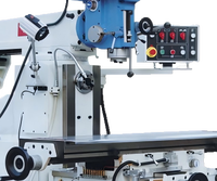 Machine à percer et à fraiser compacte de précision MH-32 avec alimentation automatique et tête de coupe pivotante pour la fabrication de métaux
