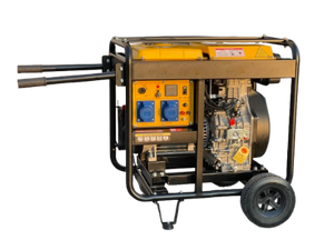 <b>Generator</b> 7.5KW 4-Stroke Open Frame Single Phase Recoil Start 110/220V 50/60Hz - Product Image 1