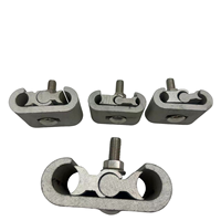 Connecteur à rainures parallèles série JC en alliage d'aluminium de type C pour la branchement de câbles d'alimentation