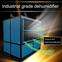 Déshumidificateur à compresseur 1200L avec humidistat réglable et haute efficacité pour usine et entrepôt