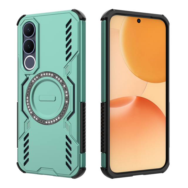 Armor Protective Heat Dissipation Phone Case for Vivo Y05 Y500i X300 Pro Y400 T4 T5X V70 FE V60 Cover Magnetic Shockproof Shell