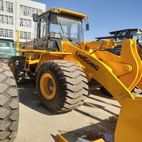 Promotion Spéciale : Chargeuse Liugong 856 d'occasion, 5 tonnes, pour le déblaiement de terre et de pierres dans la construction de réservoirs