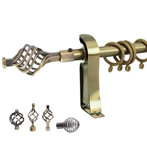 Starcoco — <span class=keywords><strong>tringle</strong></span> réglable pour <span class=keywords><strong>rideau</strong></span>, avec Double support, plusieurs finitions, accessoire pour <span class=keywords><strong>rideau</strong></span> personnalisé, finition en laiton - Product Image 3