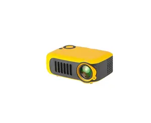 Hot A2000 Mini WIFI Projetor Portátil LED Home Multimedia Video Player Com Alto-falante Embutido Para Enviar Cabo HD Com Tripé
