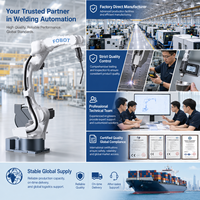 Robot de Soldadura Industrial de 6 Ejes MR10W-1440-D, Alcance de 1440 mm, Solución de Automatización SI para Integradores de Sistemas y Fábricas Inteligentes