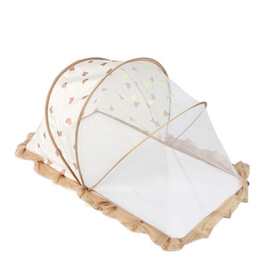 Zanzariera pieghevole luminosa per bambini, copertura pieghevole per zanzariera per neonati, lettino per bambini, yurt per neonati, transfrontaliero - Product Image 5