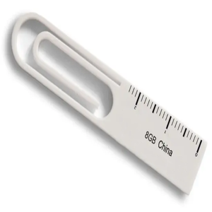 คลิปหนีบหนังสือพิมพ์ขนาดเล็ก USB แฟลชไดรฟ์สไตล์1GB 2GB 4GB 8GB ความจุ16GB ความจุ64GB - Product Image 4