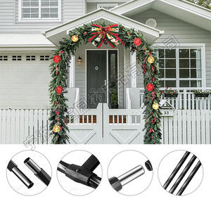 Arch Flower Rack Tige d'escalade pour <span class=keywords><strong>jardin</strong></span> extérieur Tuyau en acier Cour Villa Raisin Rose Escalade Cour <span class=keywords><strong>Jardin</strong></span> Treillis arqué - Product Image 2