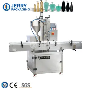 JERRYPACK JLF-1S 20ml-5000ml pompa a rotore liquido automatica elettrica a testa singola macchina automatica per pompa a rotore di riempimento del barattolo di pasta