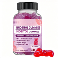Complément alimentaire Nositol Gummies pour l'équilibre hormonal et la santé cellulaire des adultes
