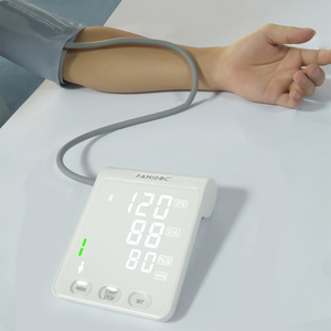 Brazo superior <span class=keywords><strong>digital</strong></span> Monitor <span class=keywords><strong>digital</strong></span> de <span class=keywords><strong>BP</strong></span> Aplicación emparejada en el modelo de teléfono inteligente # Dispositivo de presión arterial con pantalla LED grande eléctrica CE - Product Image 3