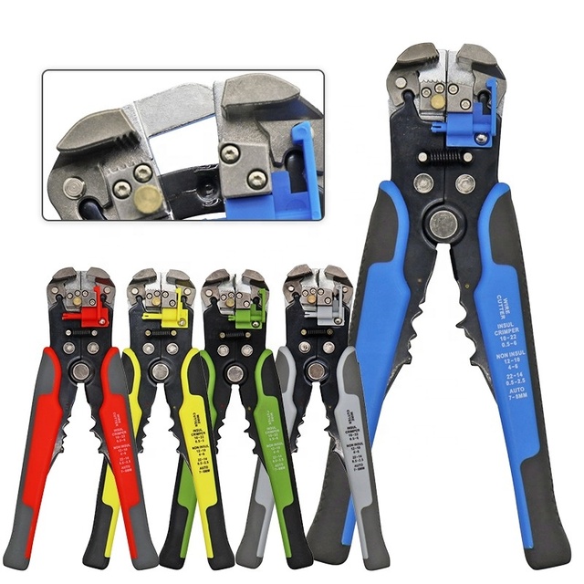 HS-D1 Self-Adjusting Insulation Pliers Wire Stripper 0.2-6mm2 Cable Stripper