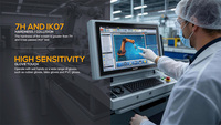 Moniteur tactile industriel haute luminosité de 23,8 pouces, écran LCD étanche IP65, 1000 nits, moniteur tactile PCAP pour HMI extérieur