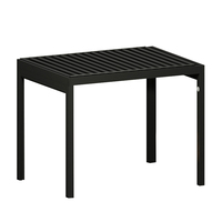 Pergola murale autoportante en aluminium à lamelles orientables pour extérieur, restaurant, parc, villa, terrasse, jardin, gazebo