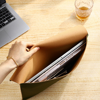 Classeur en cuir PU résistant à l'eau de taille A4 personnalisé avec motif de sac organisateur de documents de bureau souple utilisation de bureau scolaire