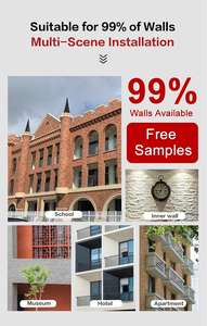 Tuile <span class=keywords><strong>de</strong></span> <span class=keywords><strong>pierre</strong></span> flexible aspect brique MCM, installation facile, 2 mm, vente chaude, ignifuge, revêtement mural <span class=keywords><strong>extérieur</strong></span>, tuile <span class=keywords><strong>de</strong></span> <span class=keywords><strong>pierre</strong></span> flexible aspect brique - Product Image 5