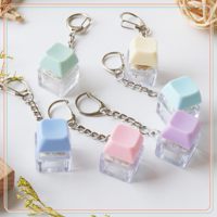 Siap Kirim 6 Pcs Gantungan Kunci Keyboard Fidget Mainan Penghilang Stres Tombol Klik Dekompresi Hadiah
