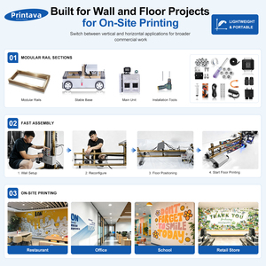 Imprimante de sol de garage Printava P800 Pro pour graphiques sur carrelage, numéros de stationnement, panneaux directionnels, logos et signalétique P800 Pro 1. - Product Image 3