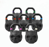 Kettlebells gorilles personnalisées d'entraînement à poignée antidérapante de nouveau style Kettlebell personnalisé en fonte