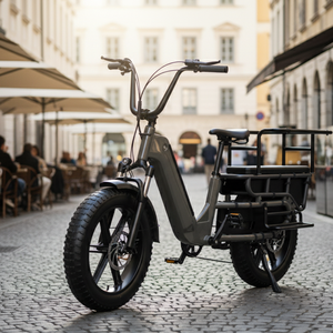 Vélo électrique 2025 dernier modèle, pneus larges, commande au pouce, pour trajets quotidiens - Product Image 1