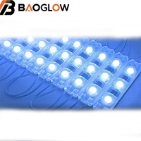 Modules LED étanches IP65 pour extérieur, AC 220V SMD 2835 2W, blanc chaud/froid, modules LED injectés pour enseignes et éclairage publicitaire