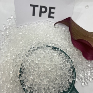 Partikel bahan baku Elastomer termoplastik <span class=keywords><strong>TPE</strong></span> partikel sangat transparan, partikel plastik tangguh <span class=keywords><strong>TPE</strong></span>, tahan suhu rendah - Product Image 4