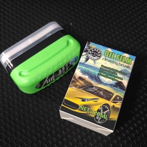 Cepillo Limpiador de Película de Grasa para Coche, Evita la Lluvia y el Niebla, Limpiador <span class=keywords><strong>Universal</strong></span> de Vidrios, Mejora la Claridad, Repelente al Agua - Product Image 4