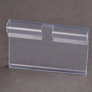 Cửa Hàng Bán Lẻ Siêu Thị Hiển Thị <span class=keywords><strong>Clip</strong></span> Vào T-scan Tủ Đông Nhựa Giá Tên Tag Chủ Cho Kệ Móc Slatwall - Product Image 3