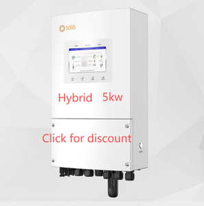 อินเวอร์เตอร์ไฮบริด Solis 5kw รุ่น S6-EH1P5K-L-<span class=keywords><strong>PLUS</strong></span> <span class=keywords><strong>ราคา</strong></span>ประหยัด ระบบโซลาร์เซลล์เฟสเดียว อินเวอร์เตอร์เก็บพลังงาน Wifi Ip66 มีสินค้าในสต็อก - Product Image 2