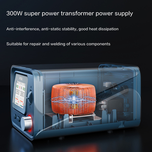I2C PDK1200 300W ad alta potenza a doppio canale intelligente stazione di saldatura di riparazione del telefono cellulare per la riparazione di Rework per <span class=keywords><strong>BGA</strong></span> - Product Image 3