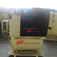 Ingersoll Rand Compresor de aire de tornillo con inyección de aceite de 4kW, 8bar, 0,55 M ³/min, secador opcional, receptor de aire de 272L