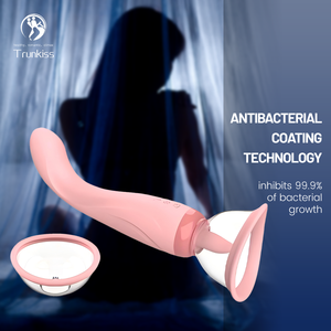Vibratore di aspirazione per leccare la lingua prodotti per adulti per sesso giocattoli morbidi che succhiano la lingua leccando il vibratore di aspirazione del massaggiatore del seno - Product Image 2