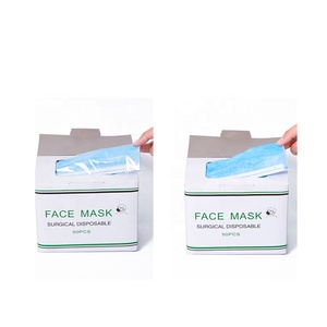 Mascarilla Facial Desechable de Tela No Tejida Industrial de 3 Capas, Aprobada por CE ISO, 95% de Filtración, EN14683 - Product Image 6