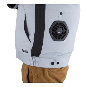 MAKITA - DFJ213A3XL Chaqueta ventilada LXT®/CXT®18V 14,4 V 12Vmax (sin batería)-EAN 0088381748087 CHAQUETAS DE TRABAJO - Product Image 2