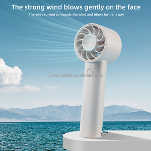Ventilador Turbo recargable por USB portátil, Mini ventilador de lectura de pantalla portátil <span class=keywords><strong>para</strong></span> uso en exteriores, regalo perfecto <span class=keywords><strong>para</strong></span> niños, coche y <span class=keywords><strong>novia</strong></span> - Product Image 2