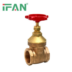 Высококачественный шаровой клапан IFAN, латунный, OEM ODM 1/2 "-4", латунный водяной клапан, настенный регулирующий водяной запорный клапан - Product Image 4