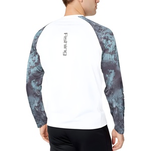 Custom Long Sleeve Polyester Sun Protection UPF 50+ Lightweight Stretch Cooling Shirts Spf Shirts Fishing Sun Shirts for Men - Product Image 6