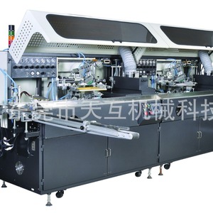 Imprimante à écran automatique Ths-601-2uv pour bouteilles en verre, plastique, biberons, flacons de shampoing, 3600 pièces/heure, avec support de personnalisation - Product Image 1