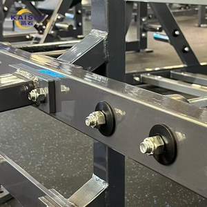 <span class=keywords><strong>Presse</strong></span> pectorale <span class=keywords><strong>horizontale</strong></span> <span class=keywords><strong>à</strong></span> mouvement séparé Kaishi Steel, qualité professionnelle pour salle de sport, équilibre de sécurité gauche-droite, force musculaire - Product Image 6