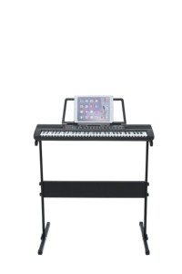 Clavier électronique multifonctionnel NTN-766 à 61 touches, <span class=keywords><strong>piano</strong></span> <span class=keywords><strong>numérique</strong></span>, affichage LED avec microphone <span class=keywords><strong>pour</strong></span> débutants, enfants, noir rose - Product Image 4