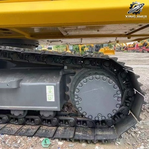 Excavatrice sur chenilles Komatsu PC220 d'occasion, 22 tonnes, godet de 1,1 m³, marque japonaise, grande excavatrice de construction d'origine, faible nombre d'heures, certifiée CE - Product Image 6