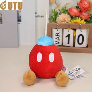 2 Poupée Mine Noire Bombe Mine Rouge Soldat Bombe Peluche Poupée-F - Product Image 3