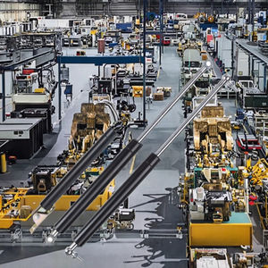 工業用鋼製自動ベントオープナーリニアアクチュエータガスばねスタイルシリンダー - Product Image 2