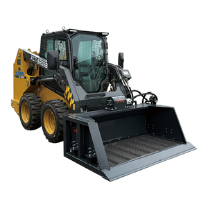 Skid Steer Rotary Screening secchio robusto <span class=keywords><strong>macchine</strong></span> edili con attacco antiscivolo per un efficiente Screening del suolo - Product Image 2