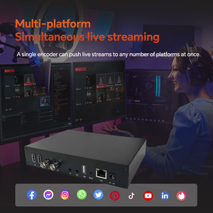 Codec Streaming Langsung HDM I SDI 4K dengan Encoder/<span class=keywords><strong>Decoder</strong></span> Audio dan Video H.264 untuk Siaran - Product Image 6