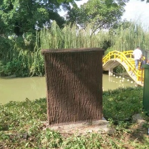 Planta Artificial de PVC de estilo Pastoral, corteza de <span class=keywords><strong>sauce</strong></span> simulada para decoración de paisaje, tubería de alcantarillado y poste eléctrico, paquete de corteza falsa - Product Image 4