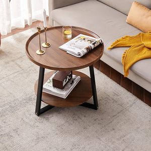 Nordic Solid Wood End <b>Table</b> Simple Small Round Coffee <b>Table</b> Modern Living Room Furniture Modern Wooden Side <b>Tables</b> - Product Image 2